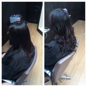 Great Lengths extensions before and after